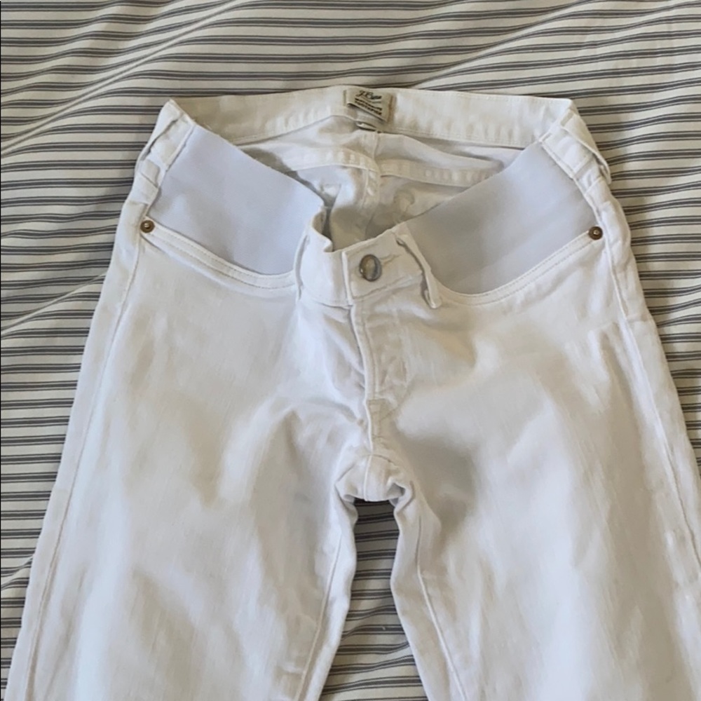 JCrew maternity skinny jeans